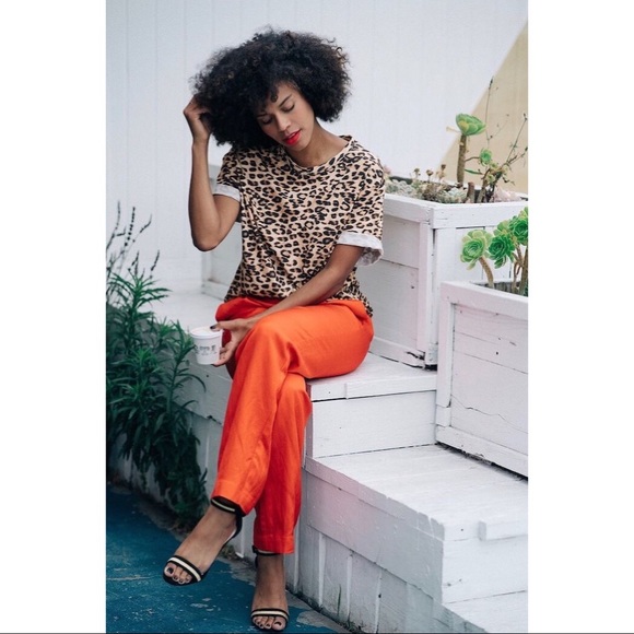 H&M Red Straight Pants - Picture 5 of 7